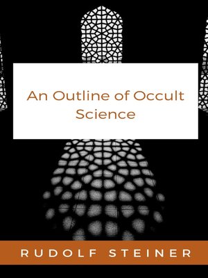 cover image of An Outline of Occult Science
